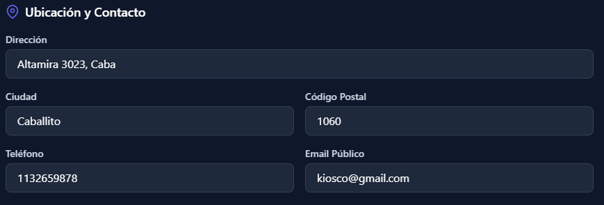 Ubicación y Contacto