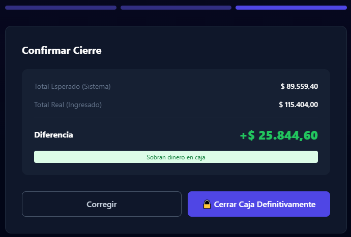 Paso 3: Pantalla de Éxito